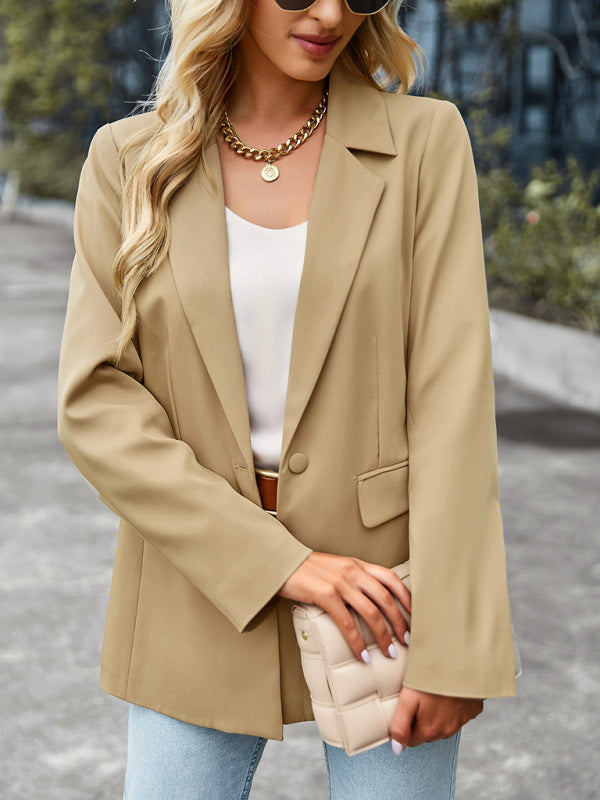 Women's casual long-sleeved small suit jacket - THE QUEEN RUNWAY