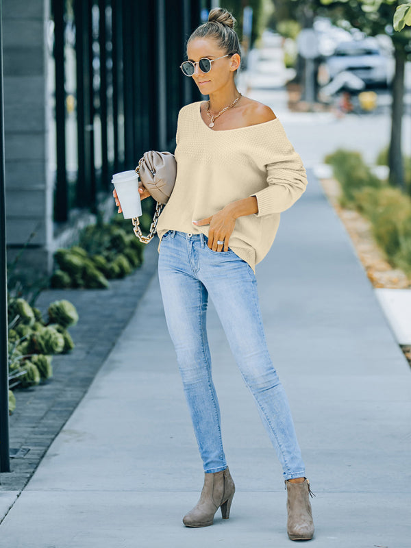 women's lightweight v-neck sweaters