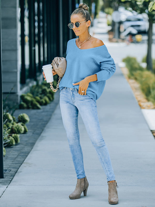 women's lightweight v-neck sweaters
