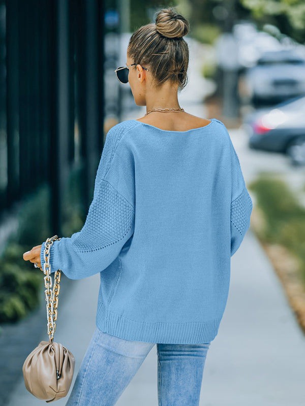 women's lightweight v-neck sweaters
