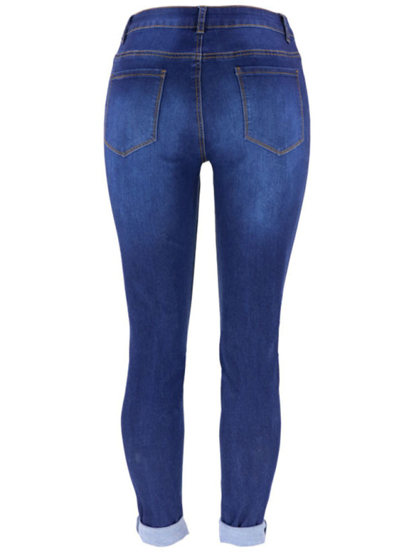 Women's Jagger Ripped Skinny JeansTHE QUEEN RUNWAY