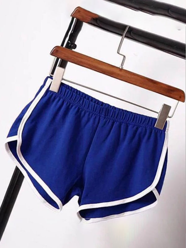 Home casual solid color fashion yoga beach pants candy color hot pants - THE QUEEN RUNWAY