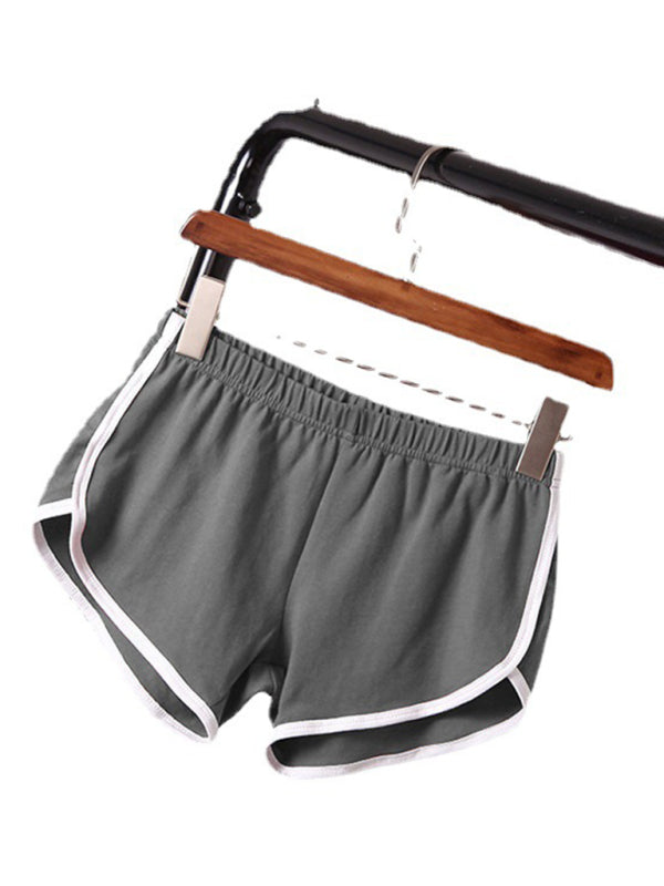 Home casual solid color fashion yoga beach pants candy color hot pants - THE QUEEN RUNWAY