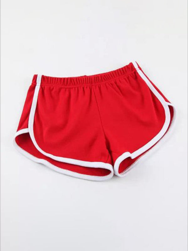 Home casual solid color fashion yoga beach pants candy color hot pants - THE QUEEN RUNWAY