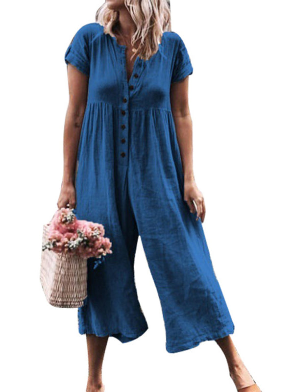 New casual and comfortable multi-color multi-friend wide-leg pants - THE QUEEN RUNWAY