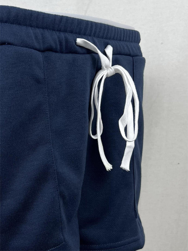 Women's knitted casual all-match sweater shorts - THE QUEEN RUNWAY