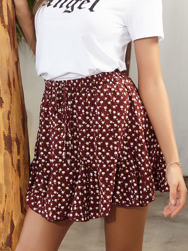 New Fashion Ladies Casual Printed Short Skirt - THE QUEEN RUNWAY