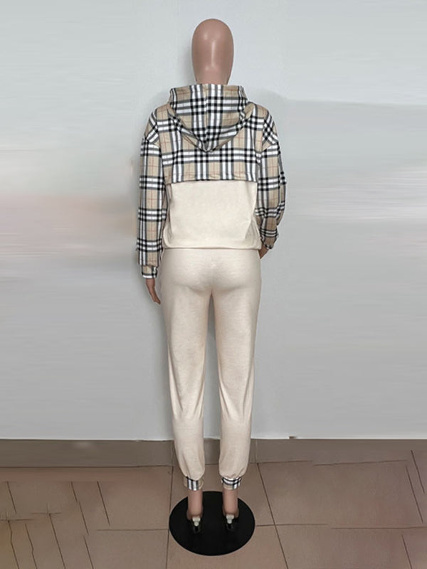 Printed long-sleeved trousers set High-quality sweater set - THE QUEEN RUNWAY