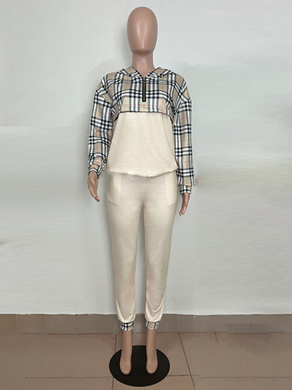 Printed long-sleeved trousers set High-quality sweater set - THE QUEEN RUNWAY