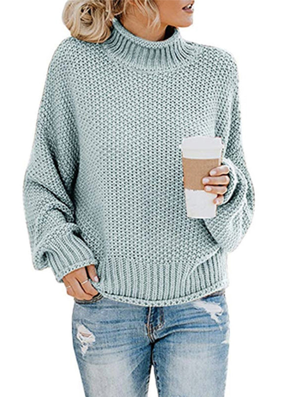 New Fashionable Contrast Color Knitted Sweater Cardigan Jacket Sweater - THE QUEEN RUNWAY