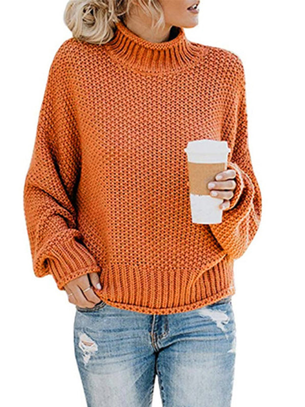 New Fashionable Contrast Color Knitted Sweater Cardigan Jacket Sweater - THE QUEEN RUNWAY